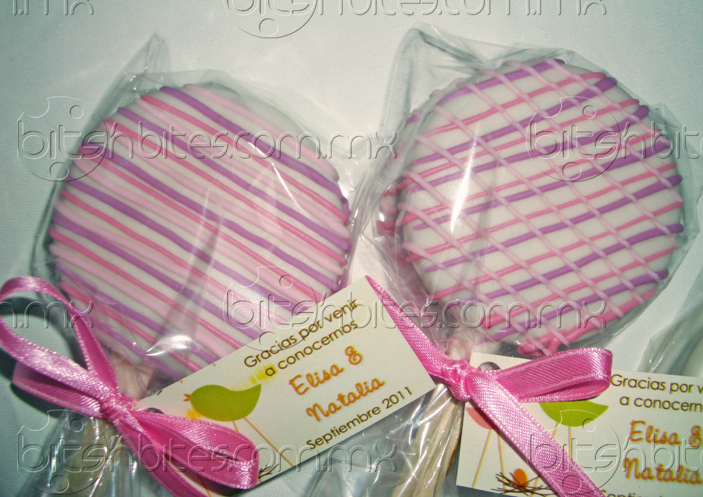 alfajores bautizo baby shower dulce chocolate