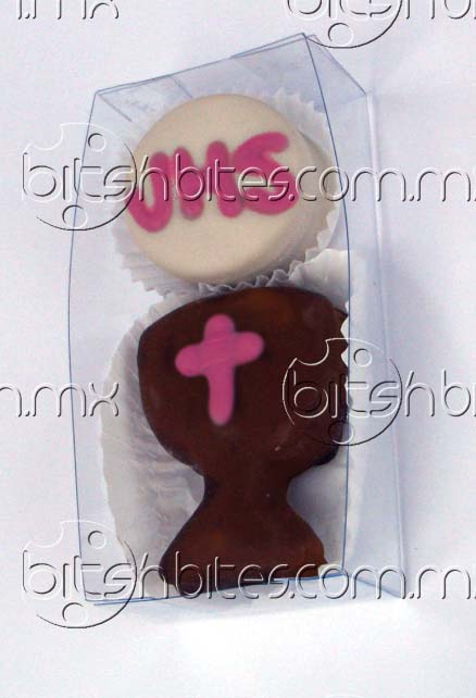 alfajor chocolate invitados